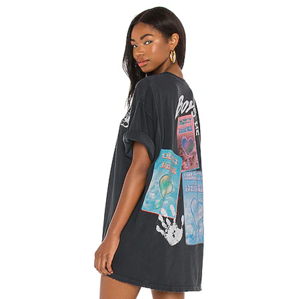 BOYS LIE Object Of Desire Tee in Black